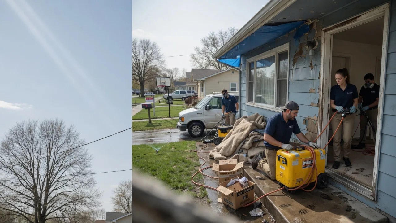 Basement Flood Cleanup in Bellaire, OH near me